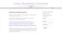 Desktop Screenshot of lightharmonics.com